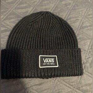Vans Off The Wall Black Beanie